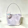 Bolso para Evento de Apertura en Colores Macaron Tulipán, Acompañado de una Bolsa de Regalo Pequeña para Souvenirs, Bolsa de Regalo para Hermanas