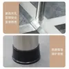 Patas Plegables para Mesa de Acero Inoxidable 304, Marco para Mesa de Comedor, Soporte Redondo para Mesa de Exterior, Patas Metálicas Engrosadas para Mesa de Comedor