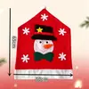 Nuevas Decoraciones Navideñas Fundas de Silla de Terciopelo Navideñas Fundas Decorativas para Sillas de Navidad El Más Vendido de Amazon En Stock