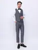Traje de Padrino Camisa de Manga Larga Blanca para Hombre Ropa Formal Profesional Sin Planchar Ropa de Trabajo Camisa de Boda de Negocios Ropa de Trabajo