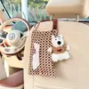Caja de Pañuelos de Coche de Dibujos Animados Dispensador de Pañuelos Colgante para Coche Famoso en Internet Bolsa Colgante para Pañuelos de Coche con Cachorro Lindo