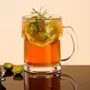 Taza de Cerveza con Asa Taza de Cóctel Gran Capacidad Taza Recta para Cerveza Taza Multiusos Taza de Jugo Taza de Té con Asa