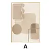 Pintura decorativa estilo crema para sala de estar Mural de pared para segundo dormitorio estilo nórdico Morandi Pintura colgante de alta gama para mesita de noche del dormitorio principal