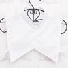 Decoración de Cuello Falso Estilo Coreano Otoño Negro Cuello Falso Versátil para Mujer Cuello de Muñeca Otoño e Invierno Blanco Cuello Falso Camisa Venta al por Mayor