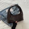 Bolsa de Mão Retro para Mulheres 2025 Nova Tendência Moda Bolsa Tote Retro Textura Grande Capacidade Bolsa de Axila Feminina