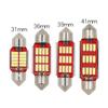 Luz de lectura de doble punta para coche, luz de techo, luz de matrícula, decodificación con bombilla CANBUS de corriente constante, luz de coche modificada 36 mm