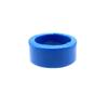 Anillo de bloqueo de cristal colorido de TPE para hombres y mujeres, anillo de púas para el cuello, productos divertidos para adultos, productos sexuales para marido y mujer