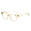 Gafas de sol de moda nuevas 2026 para mujer, gafas de sol para cara pequeña de hombre, estilo retro europeo y americano, protección UV, lentes de color claro