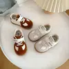 Zapatos para Caminar de Niña Primavera Otoño Bebé Suela Suave Zapatos de Entrenamiento Alemanes Niño Cómodos Versátiles Zapatos para Niños Pequeños Zapatos Individuales para Bebés e Infantes