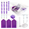 Kit de Ferramentas Caneta Aplicadora de Pontos Diamond Painting DIY Diamante Pegajoso Padrão Especial Caneta Aplicadora Rápida Ponta de Caneta de Reposição Multifuncional
