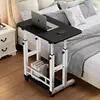 Mesa de Cabeceira Móvel para Uso Doméstico no Quarto, Sala de Estar, Sofá, Mesa Preguiçosa, Mesa de Cabeceira com Altura Ajustável, Mesa de Computador para Atacado Transfronteiriço