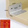 Suporte de Ângulo de Aço Inoxidável Espessado Fixador de Ângulo Reto 90 Graus Cantoneira Fixador de Móveis Conector de Placa Reta Ferrugem Triangular