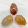 Venta Caliente Transfronteriza Huevos Pequeños de Cristal Jade Natural Mina de Xiamen Piedra de Huevo de Pájaro Piedra Cruda Juego de Acompañamiento Masaje Auxiliar
