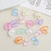 Accesorios de Resina DIY de Dibujos Animados Joyería Mini Letras Pegamento de Crema Pasador Funda de Teléfono Móvil Hebilla de Zapato Llavero Colgante con
