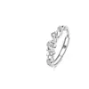 Nuevo Anillo de Rosa Llena de Ojos para Mejor Amiga para Mujer Diseño de Nicho Ins Exquisito Dulce Anillos de Pareja Regalo de Cumpleaños para Novia