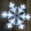 Luces Intermitentes de Colores, Luces con Forma de Copo de Nieve, Colgantes de Copo de Nieve, Luces de Copo de Nieve en el Árbol, Decoración de Jardín, Luces Decorativas Navideñas Brillantes