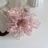 Corea del Sur Anillo para el Cabello Floral de Malla Esponjosa Dulce y Fresco Cola de Caballo Cuerda para el Cabello Bola para el Cabello Tendón de Goma