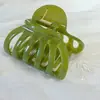 Pinza para el pelo hueca retro de concha transfronteriza, Pinza de calabaza femenina para el pelo, Accesorio para el pelo de pinza de tiburón para la parte posterior de la cabeza