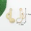 Accesorios para Joyería DIY Estilo Chanel Pequeños Transfronterizos, Instrumentos de Nota Musical, Joyería DIY Hecha a Mano, Accesorios para Joyería DIY Esmaltados de Piano