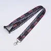 Venta al por mayor de fábrica Cinta de Medalla de Poliéster con Logo Impreso por Ambos Lados Cuerda para Colgar con Transferencia de Calor Tarjeta Escolar Insignia de Trabajo Cinta para Permiso de Trabajo