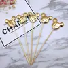 Enchufe Decorativo para Pastel de Cumpleaños Postre Lindo Cara Brillante Estrella Pentagonal PU Corazón Corona Enchufe Paquete de 5