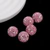 K16 estrelas diamante bola argila cheia de contas de diamante contas DIY acessórios feitos à mão corrente de celular corrente de bolsa com contas combinando