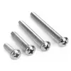 En Stock, Envío Inmediato: Tornillos de Acero Inoxidable 201 GB818 de Cabeza Redonda Phillips Tornillos para Máquina de Cabeza Plana Phillips M1~M10
