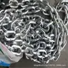 Corrente Circular para Mineração, Resistente ao Desgaste e à Corrosão, Corrente Circular Industrial G80 de Levantamento em Aço Manganês 14x50 Corrente Circular