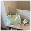 Bolsa de Viagem de Grande Capacidade Moda Laço Simples Leve Viagem de Negócios Bagagem de Mão Bolsa Grande Bolsa de Academia Bolsa de Bagagem de Mão