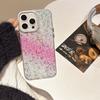 Funda con purpurina degradada de cielo estrellado para Apple 16, funda protectora resistente a caídas con lentejuelas y diamantes de imitación para iPhone 15 Pro Max.