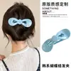 Pinza para el pelo de lazo para mujer, nuevo modelo 2026, tamaño grande para cabello grueso, sensación de alta gama, pinza de pelo de pico de pato recta para la parte posterior de la cabeza