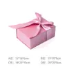 Caja dura personalizada, caja plegable premium, caja de regalo plegable de una sola pieza, caja plegable con tapa abatible magnética, cinta de satén