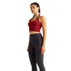 Sujetador Deportivo de Mujer con Forma de U y Tirantes Finos, Hermoso Diseño de Espalda, Sin Costuras y Cómodo para Yoga, Fitness y Pilates