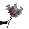 Producto Nuevo Artificial Pino de 3 Ramas Color Otoño Verde Escarchado Planta Decoración de Techo de Boda Decoración del Hogar Venta al por Mayor desde Fabricante