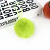 Pelota de Peluche Navideña Verde Fluorescente Cuerda Larga Decoraciones Navideñas Accesorios de Ropa del Grinch Productos Nuevos Transfronterizos