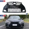 Adecuado para Lexus Is 23+ Versión Modificada Parrilla Deportiva + Marco para Luces Antiniebla + Marco para Matrícula