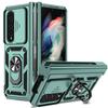 Exportação Atacado Adequado para Capa de Celular Samsung Galaxy Z Fold4 Capa Protetora Anti-Queda com Janela Deslizante e Atração Magnética