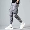 Pantalones juveniles transfronterizos marca de moda para hombre funcionales tácticos monos de paracaidista moda nacional casual pantalones ajustados outlet de fábrica