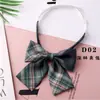 Gravata Borboleta Estilo Japonês Sem Nó Uniforme JK Estilo Preppy Estudante Feminina Flor de Colarinho Camisa Estilo K Acessórios de Roupa Marinheiro Fofos