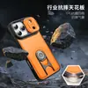 Capa para Celular Nova de Lançamento Transfronteiriça Adequada para iPhone 17 Promax com Janela Deslizante Capa Protetora Anti-Queda e Suporte Magnético 16