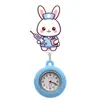 Reloj de Bolsillo para Doctores, Colgante Decorativo Zodiacal Retráctil para Enfermeras, Temporizador Original de Reloj de Pecho, Extensible