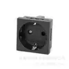 45*45 Enchufe Estándar Europeo D-01-45 Enchufe de CA Enchufe de Escritorio, Enchufe para UPS Enchufe de Almacenamiento de Energía