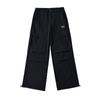 Pantalones Paracaidista de Pierna Ancha Estilo Americano para Hombre y Mujer 2024 Verano Nuevo Suelto Retro Casual Cargo Paper Bag con Piernas