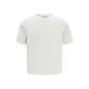 Camiseta de Punto de Manga Corta Estilo Old Money para Hombre, Tendencia Europea y Americana Ins Color Sólido Capa Base Casual para Verano