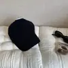 Gorro de Punto Retro Japonés Nuevo para Otoño e Invierno Unisex Cálido Versátil Casual para Adelgazar la Cara Gorra de Béisbol
