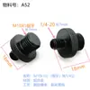 Estabilizador de Acero Inoxidable Accesorios para Jaula de Conejos Soporte en L de Doble Cabeza Tornillo para Cámara de Trípode de 1/4 a 1/4 a 3/8