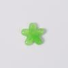Verano fresco floreciente cepillado flor de cinco pétalos diy accesorios de resina aretes pasador para el cabello femenino material para funda de teléfono al por mayor
