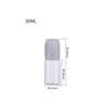 10ml 30ml Botella Transparente de E-líquido Pentagrama Antirrobo Nueva Botella Gotero Chubby Gorilla de PET de 50ml