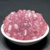Ojo de Gato Cuentas Sueltas Semiacabadas DIY Cuentas con Polvo de Ojo de Gato Ojo de Gato Blanco Cuentas Sueltas Redondas de Ojo de Gato Accesorios para Joyería