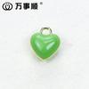 Colgante de macarrón de aleación de 13 x 12 pulgadas con forma de dopamina para mujer, collar DIY, pulsera de cadena de clavícula, accesorios de joyería